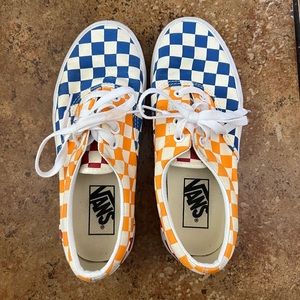 Vans Tri-colored Checkered - size 6